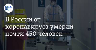 В России от коронавируса умерли почти 450 человек - ura.news - Россия