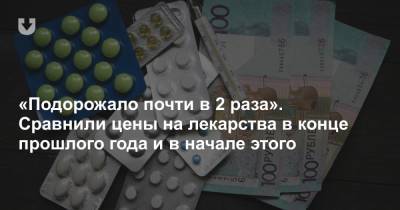 Рынок лекарств штормит. Посмотрели, как изменились цены на одни и те же препараты с конца 2020-го - news.tut.by