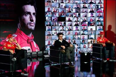 Карлос Сайнс - Антонио Джовинацци - Презентации новых машин: Ferrari SF21 - f1news.ru - Бахрейн
