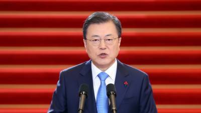 Джон Байден - Мун Чжэин - Президент Южной Кореи провёл телефонные переговоры с Байденом - russian.rt.com - Сша - Южная Корея - с. Байден