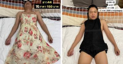 Модель поневоле: Жена использовала спящего мужа как манекен для женской одежды - vchaspik.ua - Украина - Филиппины