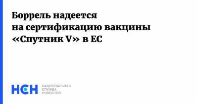 Сергей Лавров - Жозеп Боррель - Боррель надеется на сертификацию вакцины «Спутник V» в ЕС - nsn.fm - Россия - Евросоюз
