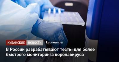 Михаил Мурашко - В России разрабатывают тесты для более быстрого мониторинга коронавируса - kubnews.ru - Россия