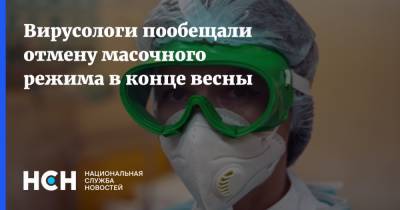 Вирусологи пообещали отмену масочного режима в конце весны - nsn.fm - Россия