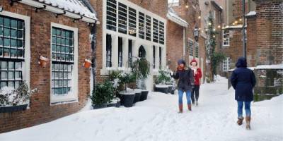 В Нидерландах впервые за десять лет сильные метели. Из-за снегопадов нарушилось транспортное движение — фото - nv.ua