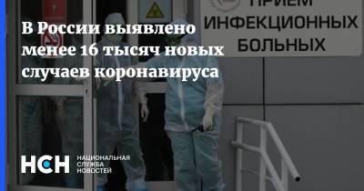 В России выявлено менее 16 тысяч новых случаев коронавируса - nsn.fm - Россия
