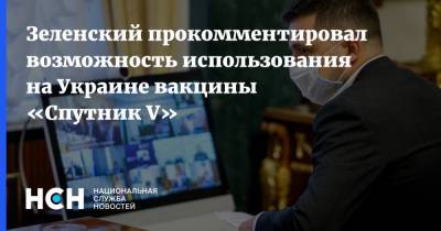 Владимир Зеленский - Зеленский прокомментировал возможность использования на Украине вакцины «Спутник V» - nsn.fm - Украина