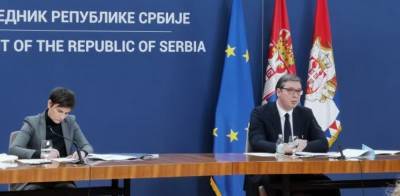 Александр Вучич - Анна Брнабич - Вучич подвёл итоги первых ста дней правительства Сербии - anna-news.info - Сербия