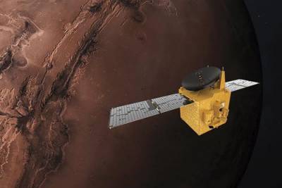 Космический корабль Объединенных Арабских Эмиратов готовится выйти на орбиту Марса - argumenti.ru - Эмираты