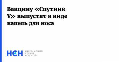 Денис Мантуров - Сумия Сваминатан - Вакцину «Спутник V» выпустят в виде капель для носа - nsn.fm - Россия