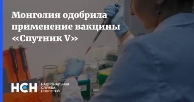 Монголия одобрила применение вакцины «Спутник V» - nsn.fm - Россия - Монголия