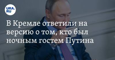 Владимир Путин - Дмитрий Песков - Франсуа Фийон - В Кремле ответили на версию о том, кто был ночным гостем Путина - ura.news - Россия - Франция
