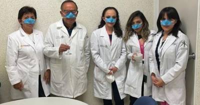 Ученые создали необычную маску от коронавируса, которую одевают только на нос (фото) - tsn.ua - Мексика