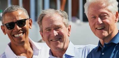 Барак Обама - Джеймс Картер - Вильям Клинтон - Джордж Буш - Четыре экс-президента США снялись в социальной рекламе, призывающей делать прививки - runews24.ru