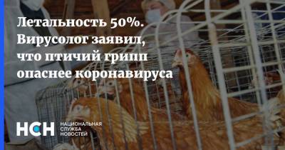 Анна Попова - Летальность 50%. Вирусолог заявил, что птичий грипп опаснее коронавируса - nsn.fm