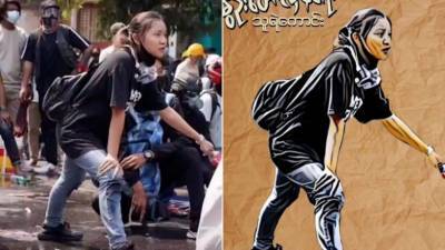 19-летняя девушка, убитая во время протестов в Мьянме, стала символом борьбы за демократию: видео - bykvu.com - Украина - Бирма