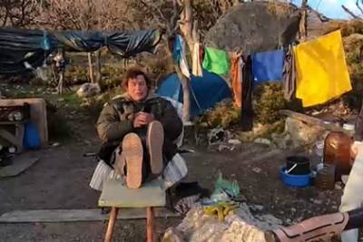 Россиянин перезимовал в Крыму в палатке и поделился ощущениями - lenta.ru - Санкт-Петербург - республика Крым