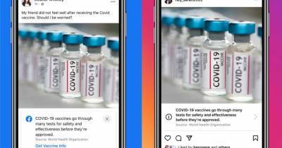 Facebook и Instagram начали помечать посты о вакцинах против COVID-19 - dsnews.ua