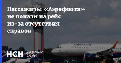 Пассажиры «Аэрофлота» не попали на рейс из-за отсутствия справок - nsn.fm - Москва - Узбекистан