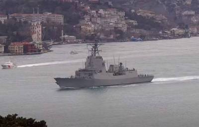 Группа кораблей НАТО из состава SNMG2 вошла в территоиальные воды Грузии - topwar.ru - Грузия