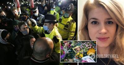Сара Эверард - Сара Эверард: в Лондоне полиция разогнала акцию памяти - фото, видео - obozrevatel.com - Англия - Лондон