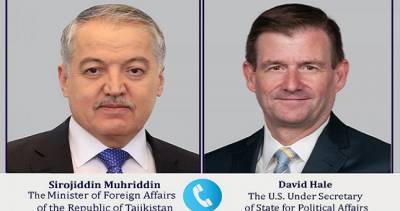 Сироджиддин Мухриддин - Сироджиддин Мухриддин провел телефонный разговор с заместителем госсекретаря США - dialog.tj - Таджикистан
