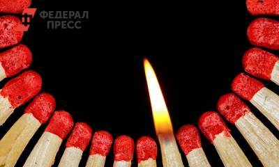 В Тюмени сожгли ковидное чучело - fedpress.ru - Тюмень