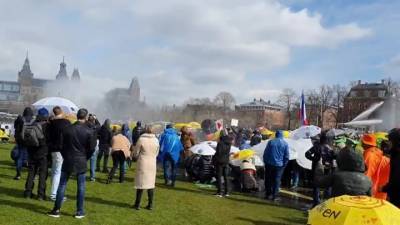 В Швеции тоже разогнали демонстрантов - vesti.ru - Швеция - Стокгольм