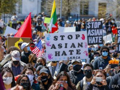 В США прошли акции протеста после расстрела азиатов - gordonua.com - Сша - Сан-Франциско - штат Техас - штат Джорджия - Сан-Антонио