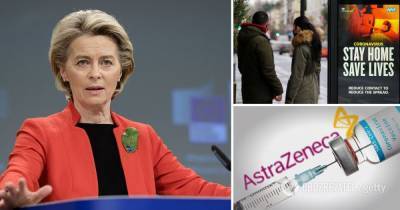 Вакцина AstraZeneca: в ЕС собрались заблокировать поставки в Британию - obozrevatel.com - Франция - Англия - Евросоюз - деревня Ляйен