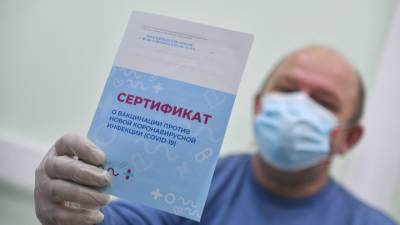 Сертификат о вакцинации можно будет получить на портале госуслуг - vesti.ru