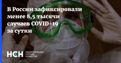В России зафиксировали менее 8,5 тысячи случаев COVID-19 за сутки - nsn.fm - Россия