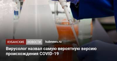 Павел Волчков - Вирусолог назвал самую вероятную версию происхождения COVID-19 - kubnews.ru - Китай - Ухань