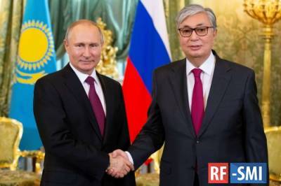 Путин и Токаев договорились усилить военное сотрудничество - rf-smi.ru - Россия - Казахстан