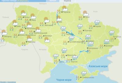 В Украину идет резкое потепление: где температура поднимется до 12 градусов тепла - narodna-pravda.ua - Украина - Киевская обл.