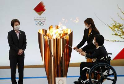 В Японии торжественно зажгли олимпийский огонь летних игр в Токио: фото, видео - bykvu.com - Украина - Токио - Tokyo