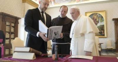 Денис Шмыгаль - Франциск - Шмыгаль встретился с Папой Римским в Ватикане: о чем говорили - tsn.ua - Ватикан - Ватикан