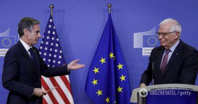 Жозепа Боррель - Энтони Блинкен - ЕС и США договорились противостоять РФ, поддерживая Украину - obozrevatel.com - Россия - Евросоюз - Грузия