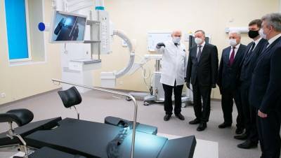 Александр Беглов - Беглов посетил новый корпус больницы в Колпино, который строили с 2013 - dp.ru