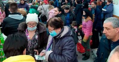 В Донецке устроили давку во время открытия супермаркета (ФОТО, ВИДЕО) - dsnews.ua - Днр - Донецк