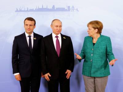 Владимир Путин - Ангела Меркель - Штеффен Зайберт - Эммануэля Макрон - В Германии заявили, что видеоконференция Путина, Меркель и Макрона не состоялась - sharij.net - Россия - Франция
