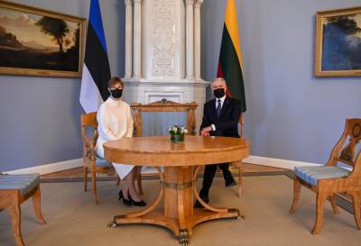 Керсти Кальюлайд - Гитанас Науседа - Президенты Литвы и Эстонии обсудили ситуацию с COVID-19, положение в регионе - obzor.lt - Россия - Эстония - Вильнюс - Литва
