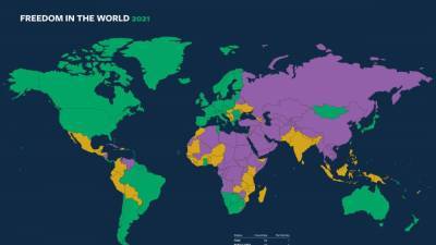 Freedom House заявляет о рекордном росте числа "несвободных" стран - svoboda.org - Киргизия