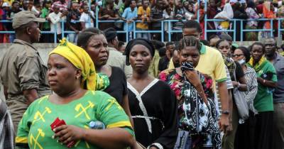 Джон Магуфули - Во время прощания с президентом Танзании в давке погибли почти полсотни человек - tsn.ua - Танзания - Дар-Эс-Салам