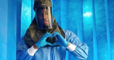 "Горячий доктор": нигерийский принц с внешностью модели спасает больных COVID-19 (видео) - focus.ua - Лондон - Нигерия