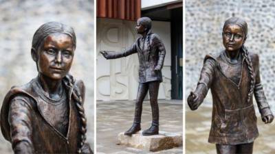 Грета Тунберг - Меган Болл - Статуя Греты Тунберг в британском университете вызвала возмущение студентов - bykvu.com - Украина