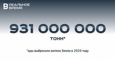 931 млн тонн выброшенной за год еды — это много или мало? - realnoevremya.ru - республика Татарстан