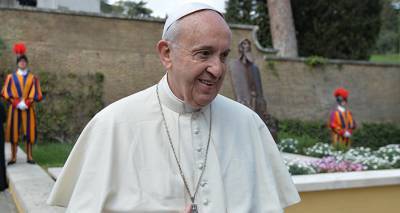 Франциск - Мустафа Аль-Каземи - Папа Римский Франциск прибыл с апостольским визитом в Ирак. Видео - ru.armeniasputnik.am - Рим - Ирак - Армения - Багдад
