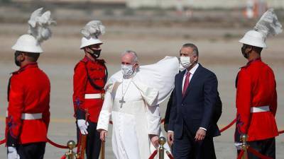 Франциск - Мустафа Аль-Казый - Папа римский приехал с апостольским визитом в Ирак - iz.ru - Иран - Израиль - Ирак - Багдад - Мосул