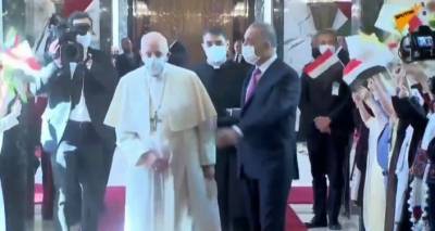 Папу Римского встретили в Ираке "оригинальными" танцами - ru.armeniasputnik.am - Ирак - Армения